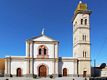 Baratili San Pietro: chiesa parrocchiale di San Pietro Apostolo: veduta frontale