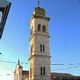 Baratili San Pietro: chiesa parrocchiale di San Pietro Apostolo: elegante torre campanaria