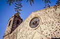 Bauladu: chiesa parrocchiale di San Gregorio Magno: particolare della facciata