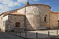 Bauladu: chiesa parrocchiale di San Gregorio Magno: esterno dell'abside Bauladu: chiesa parrocchiale di San Gregorio Magno: esterno dell'abside