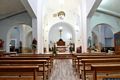 Baunei: chiesa parrocchiale di San Nicola di Bari: interno verso il presbiterio