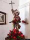 Baunei-Chiesa campestre di San Lussorio: la statua del Santo