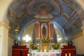 Belvì-chiesa parrocchiale di Sant’Agostino: altare maggiore