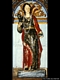 Belvì-chiesa campestre di Santa Margherita di Antiochia: statua di Santa Margherita