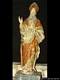 Belvì-chiesa campestre di Santa Margherita di Antiochia: statua di San Gemiliano