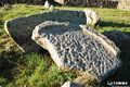 Birori-tomba di giganti di Padru lassia: resti della stele centinata Birori-tomba di giganti di Padru lassia: resti della stele centinata