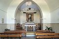 Bitti: chiesa di Bonu Caminu ossia di Nostra Signora del Buocammino: interno verso il presbiterio