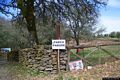 Bolotana-La strada di accesso al parco Pabude