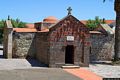 Bonarcado-Santuario di Nostra Signora di Bonacatu: la facciata sud in stile romanico