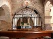 Bonarcado-Santuario di Nostra Signora di Bonacatu: il presbiterio chiuso da una cancellata