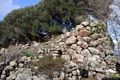 Bonarcado-resti del nuraghe complesso Cuau di tipo misto
