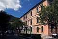 Bono: il palazzo del Municipio: facciata principale su corso Angioy
