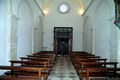 Bonorva: chiesa di San Giovanni Battista: interno verso il portale di ingresso