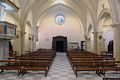 Bonorva: chiesa parrocchiale della Natività di Maria: interno verso il portale di ingresso