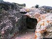 Bonorva-La necropoli di Sant’Andrea Priu: ingresso di una domus de janas