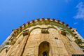 Bonorva: chiesa di San Lorenzo dopo il restauro: particolare del retro