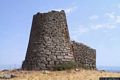 Bortigali: il nuraghe Orolo: veduta laterale