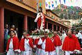 Bosa: il processione per la festa del Sacro Cuore Bosa: il processione per la festa del Sacro Cuore