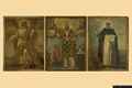 Buddusò: chiesa di San Quirico-e tre tele del pittore settecentesco napoletano Gerolamo Ruffino che rappresentano Sant’Andrea, San Nicola e San Vincenzo Buddusò: chiesa di San Quirico-e tre tele del pittore settecentesco napoletano Gerolamo Ruffino che rappresentano Sant’Andrea, San Nicola e San Vincenzo