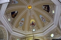 Burcei-chiesa parrocchiale di Nostra Signora di Monserrat: l’ampia cupola decorata da affreschi Burcei-chiesa parrocchiale di Nostra Signora di Monserrat: l’ampia cupola decorata da affreschi