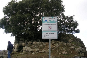Burgos-Foresta Burgos: il nuraghe su Fraile