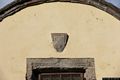 Busachi: chiesa di San Bernardino da Siena: particolare della facciata