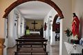 Cagliari-Chiesa parrocchiale di Nostra Signora di Fatima nel villaggio dei Pescatori: interno