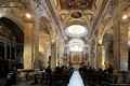 Cagliari-Cattedrale di Santa Maria: interno con veduta verso l&rsquo;altare