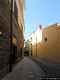 Cagliari-La via Alberto La Marmora con alla destra la chiesa della Purissima