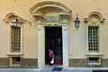 Cagliari-Palazzo dell&rsquo;Universit&agrave;: ingresso del rettorato