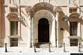 Cagliari-Palazzo dell&rsquo;Universit&agrave;: ingresso della Biblioteca Universitaria