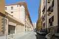 Cagliari-La via dell’Università vista dal suo termine a sud Cagliari-La via dell’Università vista dal suo termine a sud