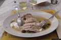 Cagliari-Trattoria lillicu: spigola alla vernaccia