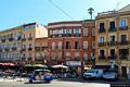 Cagliari: veduta della piazza Yenne