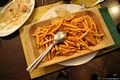 Cagliari: il ristorante Ammentos: macarrones de busa