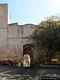 Cagliari-Di fronte alla porta Cristina si trova la porta S’Avanzada vista dalla piazza Arsenale