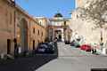 Cagliari-La porta Arsenale vista dalla piazza Arsenale