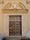 Cagliari: chiesa di San Giuseppe Calasanzio: il portale