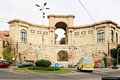 Cagliari-Frontale del bastione di Saint-remy che si affaccia sulla piazza Costituzione