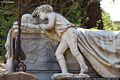 Cagliari-Cimitero Monumentale di Bonaria: monumento a Francesca Warzee opera dello scultore Giuseppe Sartorio del 1894