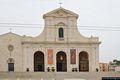 Cagliari-Basilica di Nostra Signora di Bonaria: facciata del Santuario e della Basilica