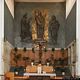 Cagliari-Chiesa parrocchiale di Sant&rsquo;Elia: affresco nel presbiterio