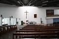 Cagliari-Chiesa parrocchiale del Santissimo Nome di Maria: interno verso il presbiterio