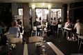 Cagliari-Locanda dei Buoni e Cattivi: il pasto in estate servito sulla terrazza