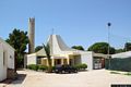 Cagliari: chiesa parrocchiale del Santissimo Nome di Maria: ingresso laterale