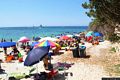 Cagliari: il promontorio di Sant’Elia: la spiaggia di Cala Mosca