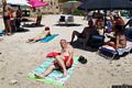 Cagliari: il promontorio di Sant’Elia: io che prendo il sole sulla spiaggia di Cala Mosca
