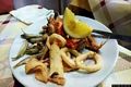 Cagliari-Trattoria La Balena: fritto misto di pesce