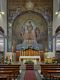 Cagliari-Chiesa parrocchiale di Santa Lucia: mosaico sopra l&rsquo;altare