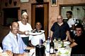 Cagliari-trattoria Lillicu: anni Novanta vecchia foto del tavolo degli amici